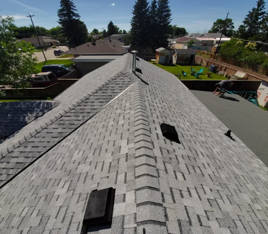 Asphalt shingle roof replacement